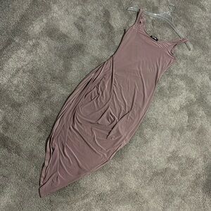 Misguided body on dress with fishtail side